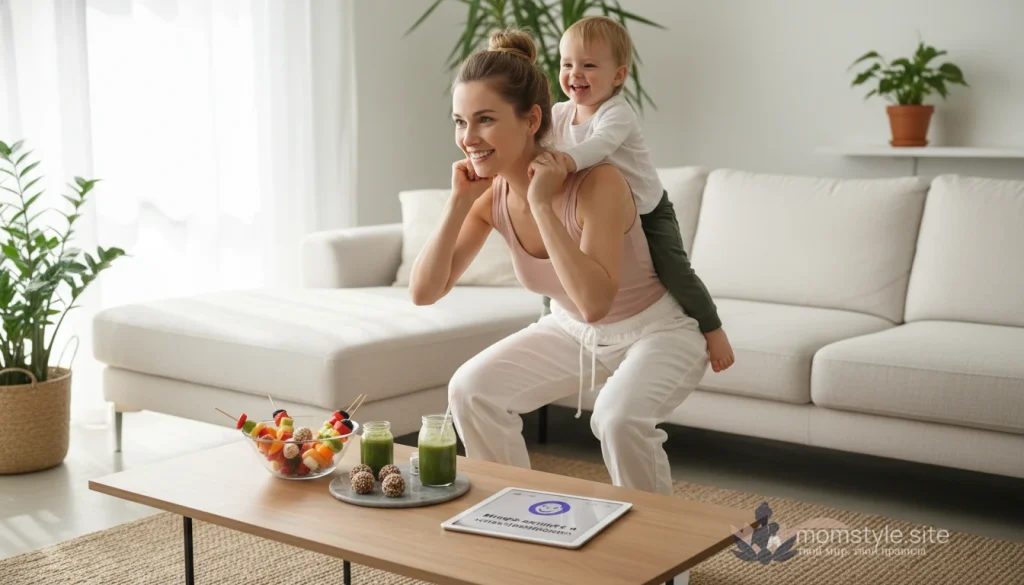 Микро-велнес и «снек-тренировки»: Как маме оставаться в форме без спортзала и лишнего времени