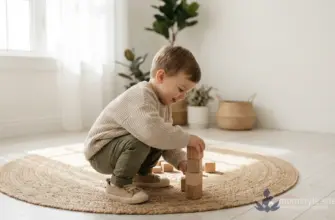 a stylishly dressed child